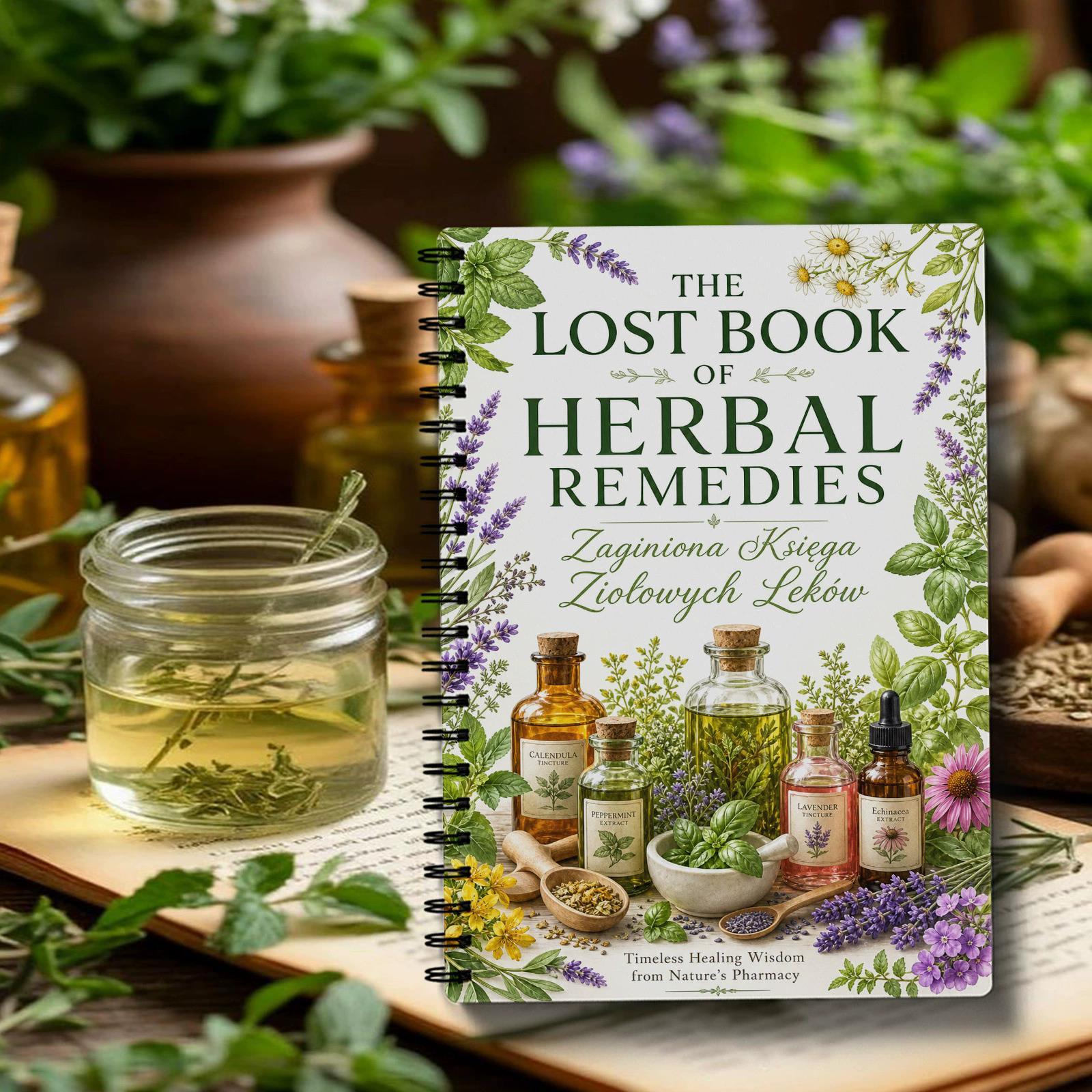 Herbal And Wellness - The Lost Book of Herbal Remedies
