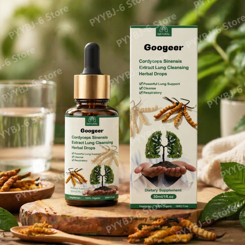 Herbal And Wellness - Cordyceps Sinensis Extract Herbal Drops with