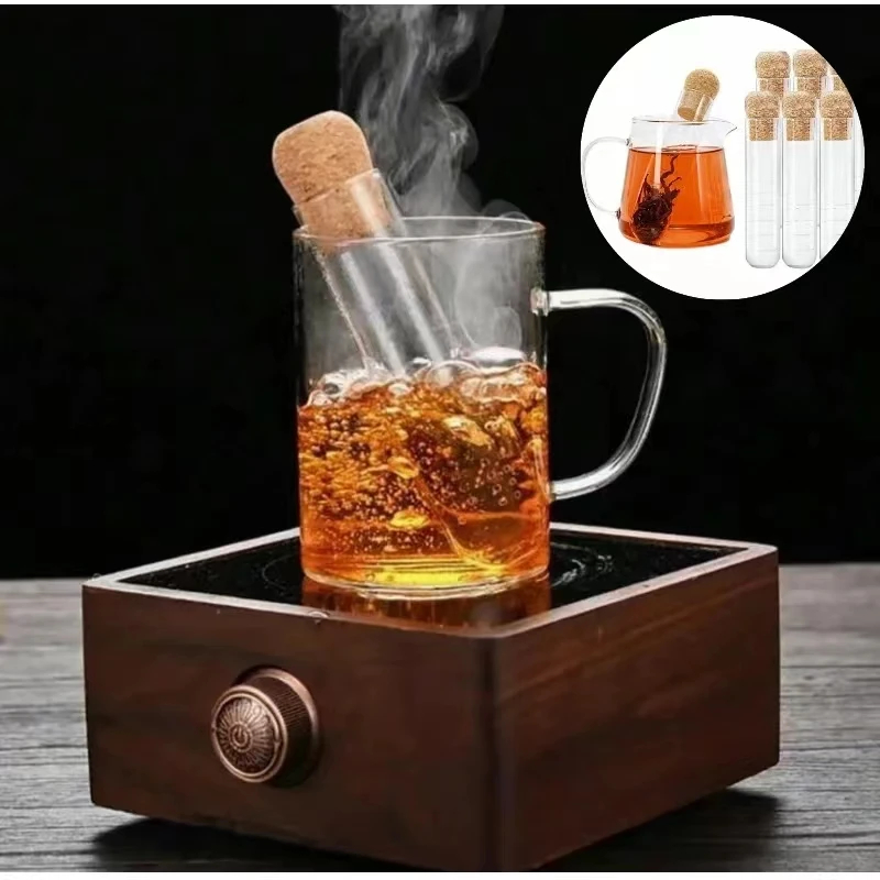 Herbal And Wellness - Creative Glass Tea Infuser Pipe Glass