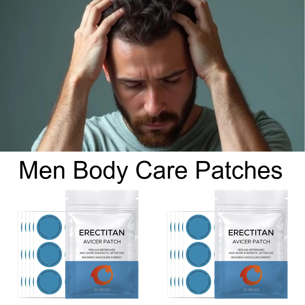 Herbal Wellness Patches - Men Herbal Body Patches for Stamina