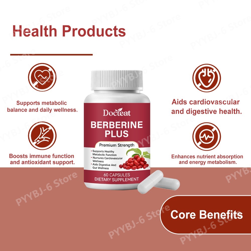 Berberine Plus Supplement 60Ca - Herbal And Wellness recensie en prijs