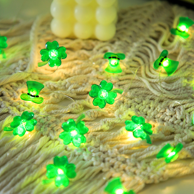 1m St. Patrick's Day LED Light - Red Clover Flower recensie en prijs