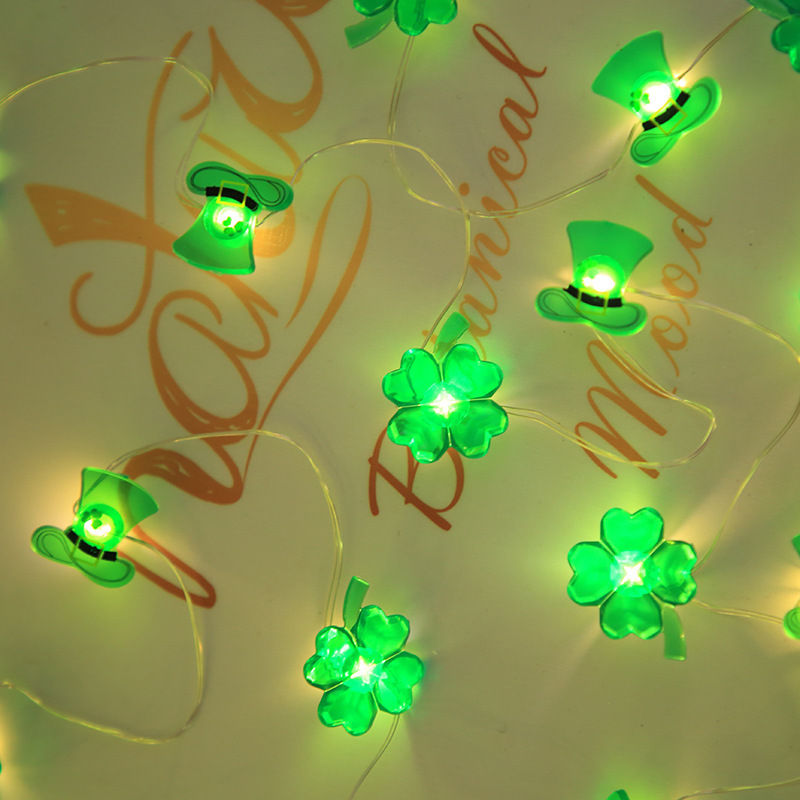1m St. Patrick's Day LED Light - Red Clover Flower recensie en prijs