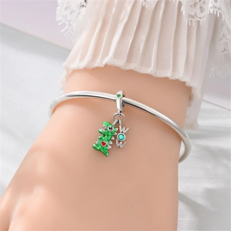 New Original 925 Sterling Silv - Red Clover Flower recensie en prijs