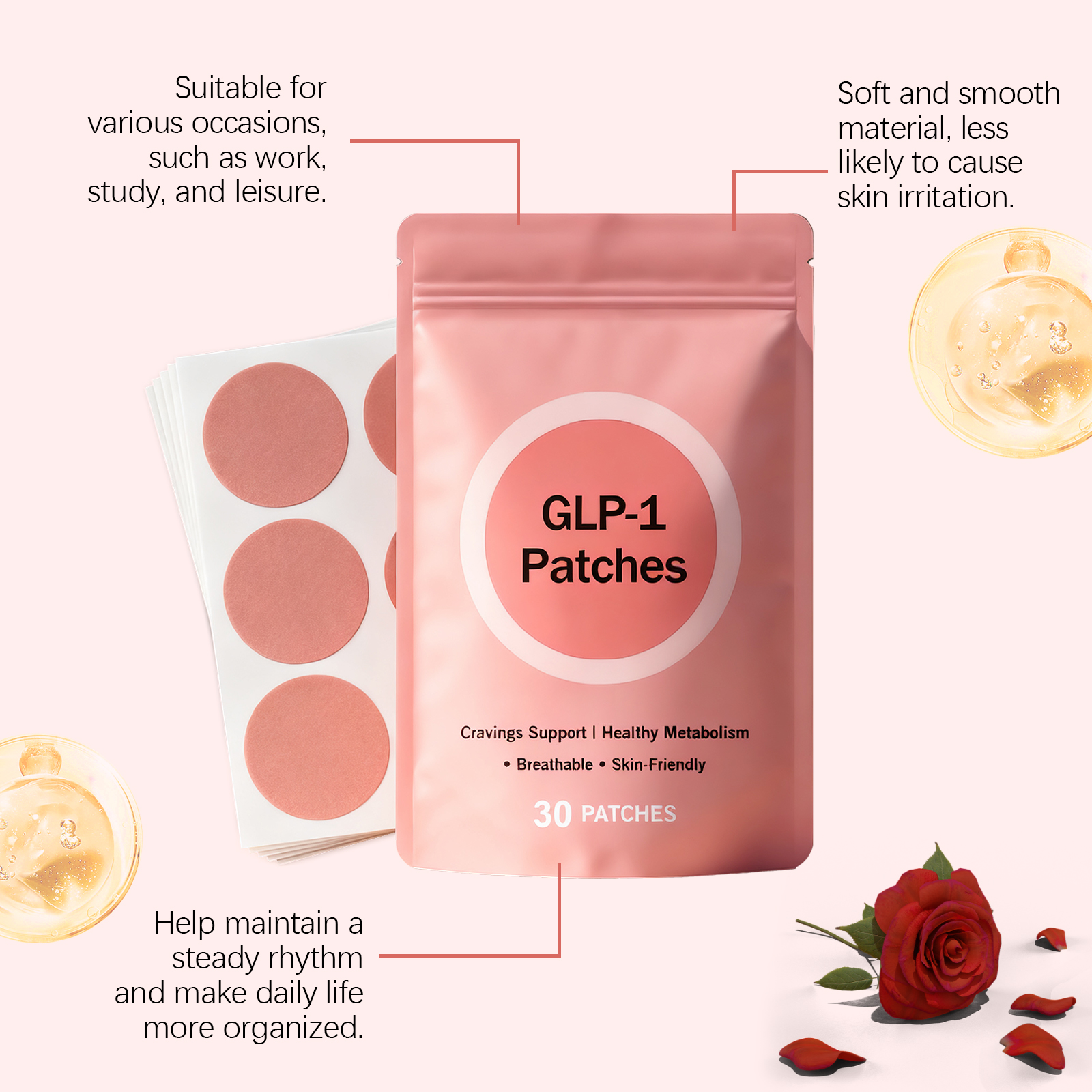 GLP-1 Herbal Body Care Wellnes - Herbal Wellness Patches recensie en prijs
