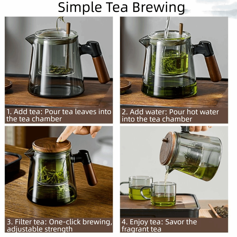 One-Touch Drip Glass Teapot 65 - Herbal And Wellness recensie en prijs