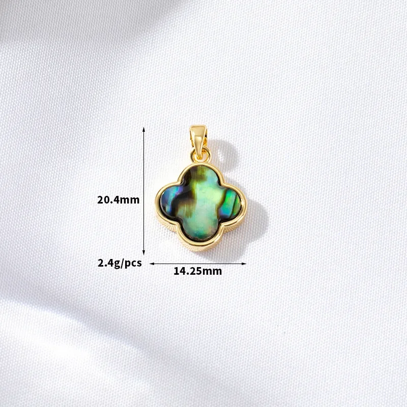 5pcs/lot Anti-rust Gold Plated - Red Clover Flower recensie en prijs