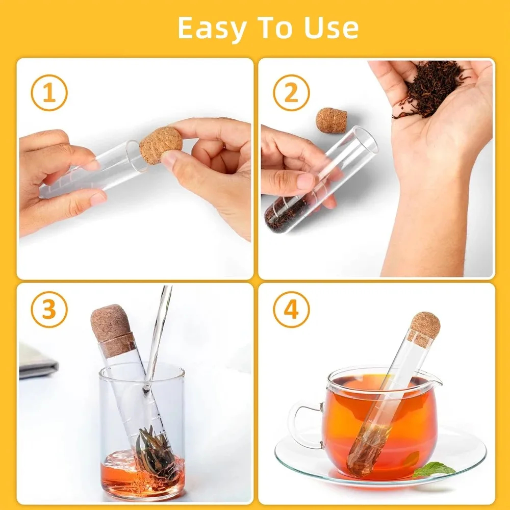 Creative Glass Tea Infuser Pip - Herbal And Wellness recensie en prijs