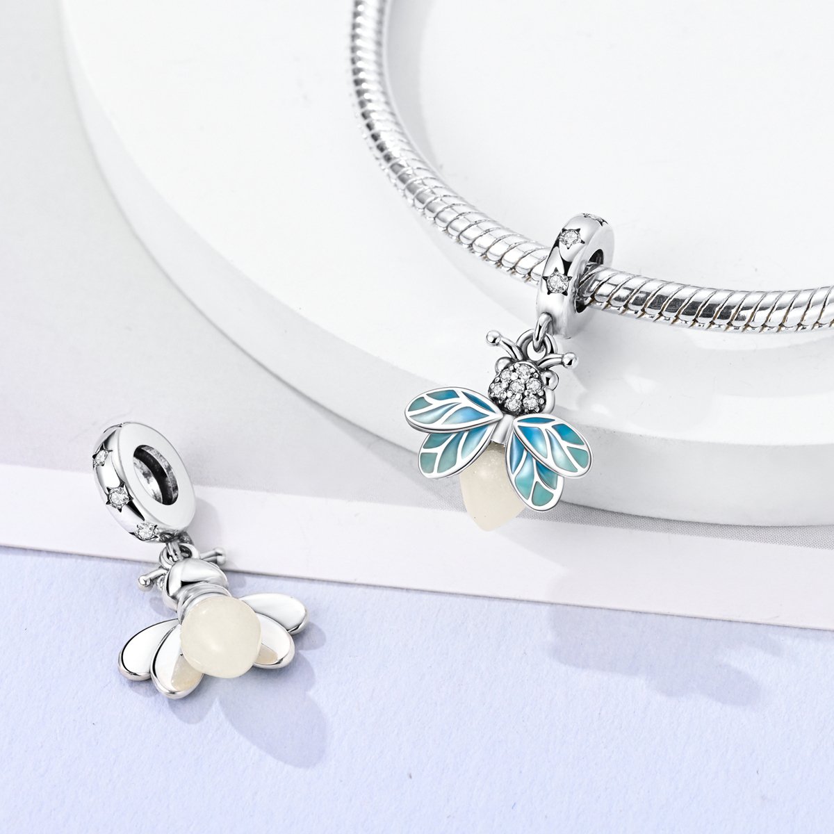 Original 925 Sterling Silver G - Red Clover Flower recensie en prijs