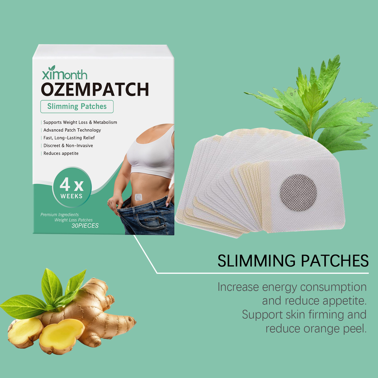 Ximonth Body Shaping Patches I - Herbal And Wellness recensie en prijs